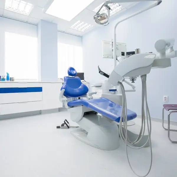 A modern dentist chair 